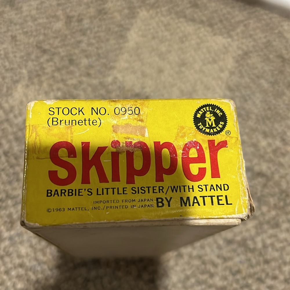 1963 Vintage Barbie's Little Sister Skipper Doll Mattel - Picture 5 of 6